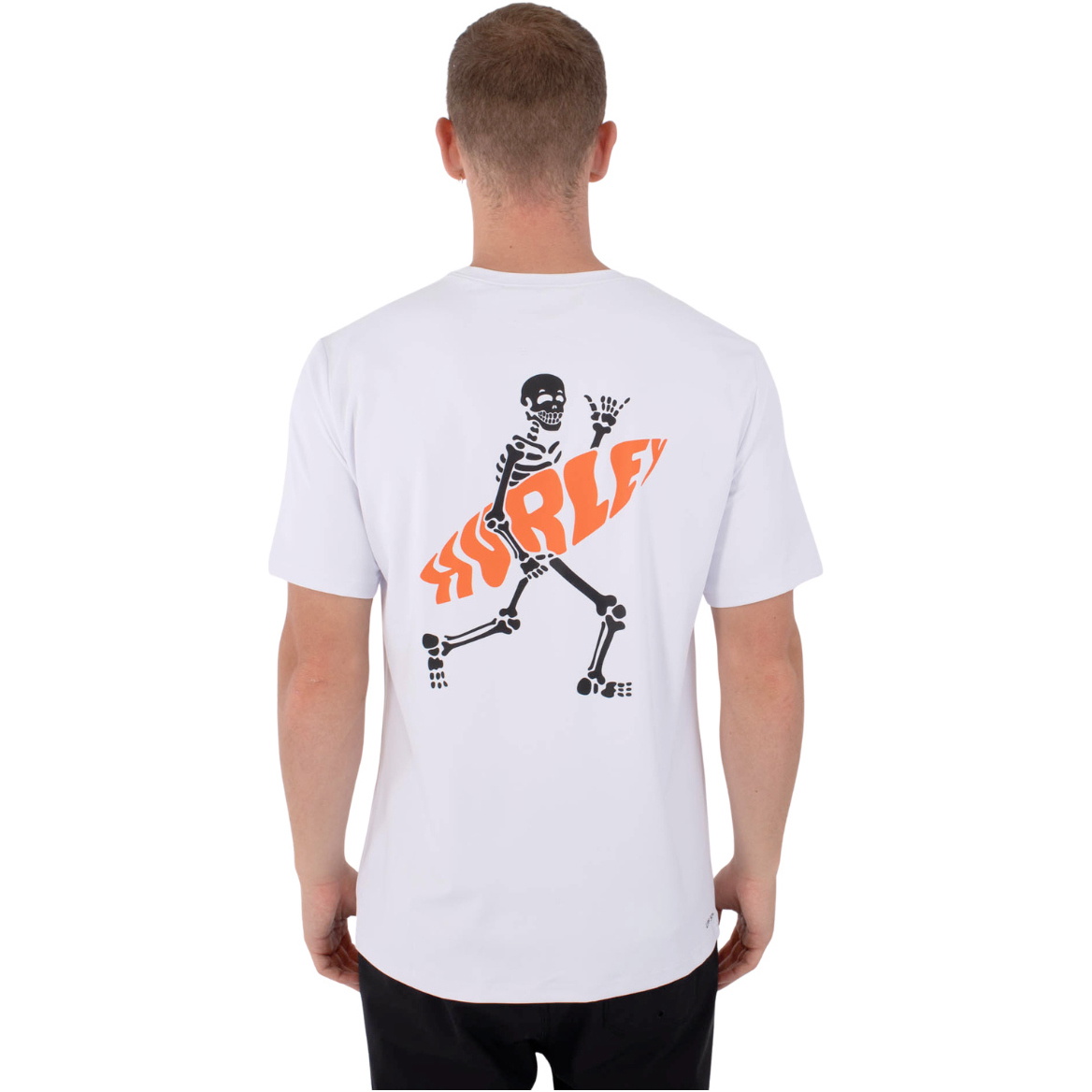 2026 Hurley Da Uomo Canotta In Lycra A Maniche Corte Regular Flamengue MLEU00007 - White